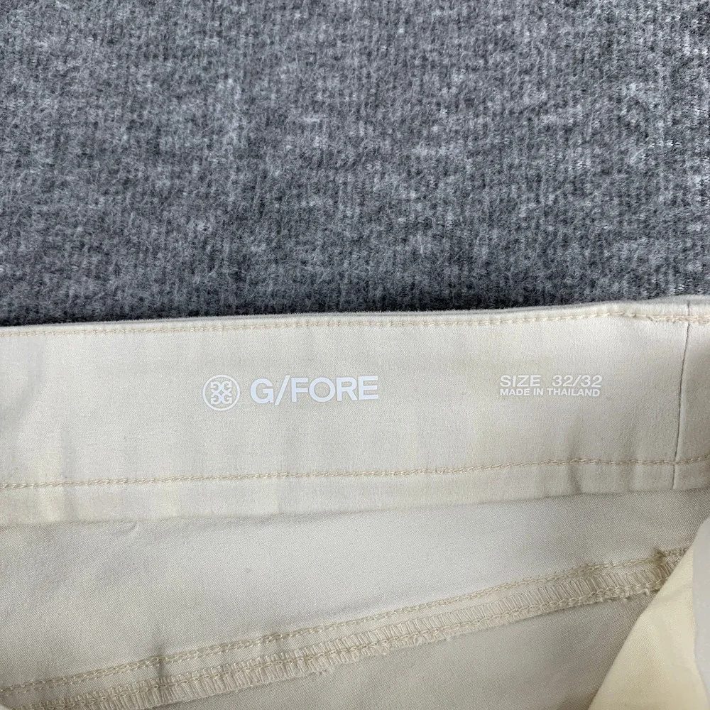 G Fore 5 Pocket Golf Pant Men 32x32 Cream Trousers Modern